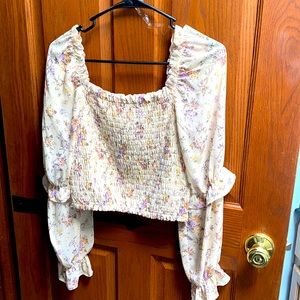 Wild Fable Crop Blouse
